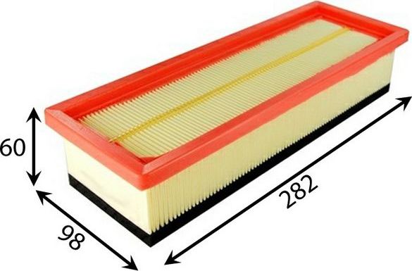 Воздушный фильтр JS Asakashi для Fiat 500 II 2007-2026. Артикул A0496