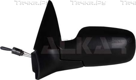 Зеркало боковое Alkar правое для Renault Megane II 2002-2009. Артикул 6134228