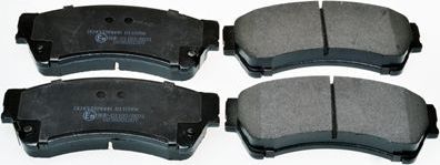 Тормозные колодки Denckermann передние для Mazda 6 II (GH) 2007-2012. Артикул B110986