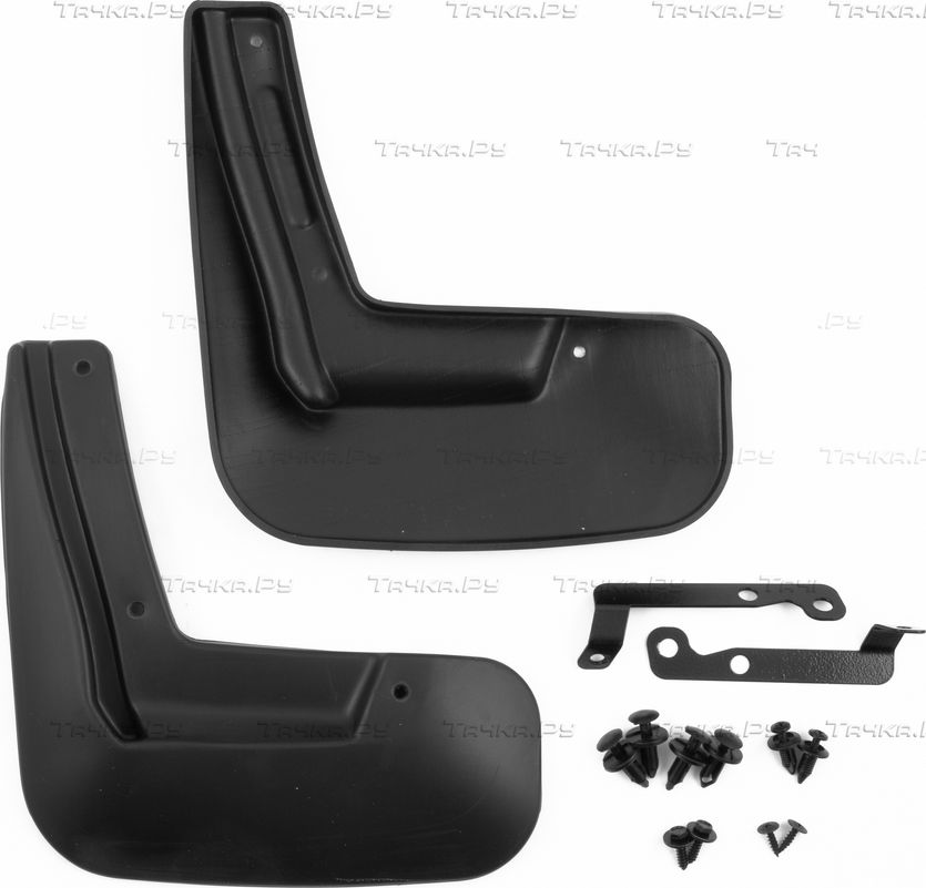 Брызговики Frosch (в пакете) задняя пара для Toyota Camry 70 (V70, XV70) 2017-2026. Артикул NLF.48.66.E13