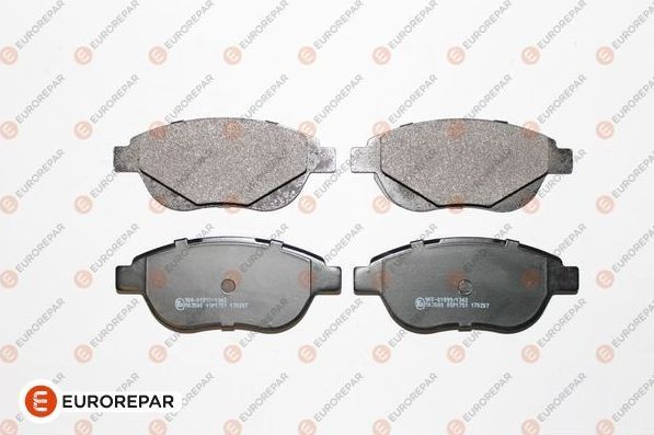 Тормозные колодки Eurorepar передние для Citroen C4 I 2004-2011. Артикул 1619790480