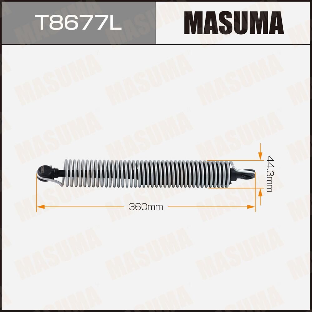 Упор газовый багажника MASUMA, Masuma. Артикул T8677L