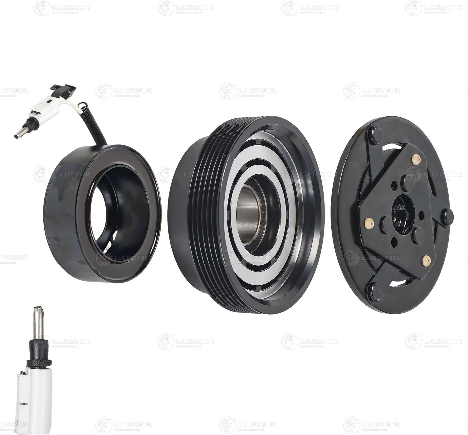 Муфта компрессора кондиционера Luzar. Артикул LMAC 0902