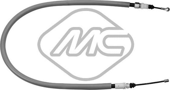 Трос ручника (тросик ручного тормоза) Metalcaucho левый для Citroen DS5 2011-2015. Артикул 82843