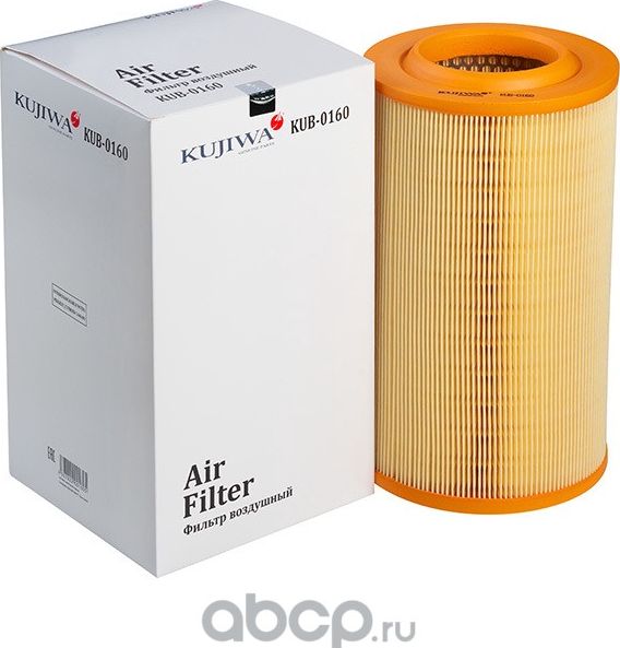 Фильтр воздушный KUB0160 KUJIWA 1444A0 PEUGEOT/CITROEN Kujiwa. Артикул KUB0160