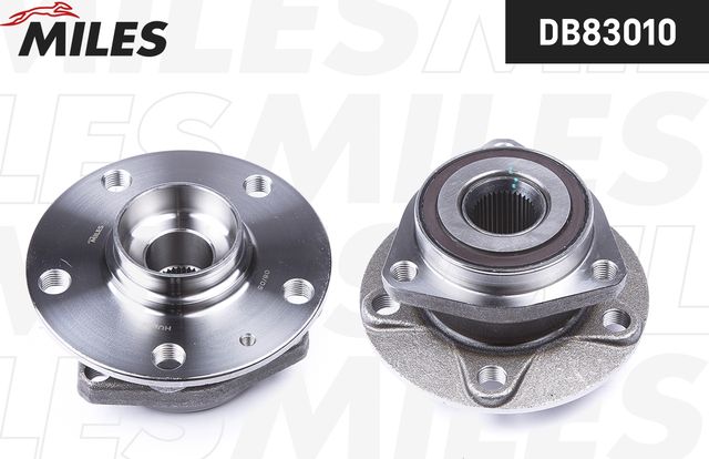 Ступица колеса с интегрированным подшипником Miles передняя правая/левая для Volkswagen Golf Plus I 2004-2013. Артикул DB83010