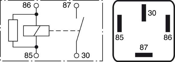 Реле Bosch. Артикул 0 986 332 003