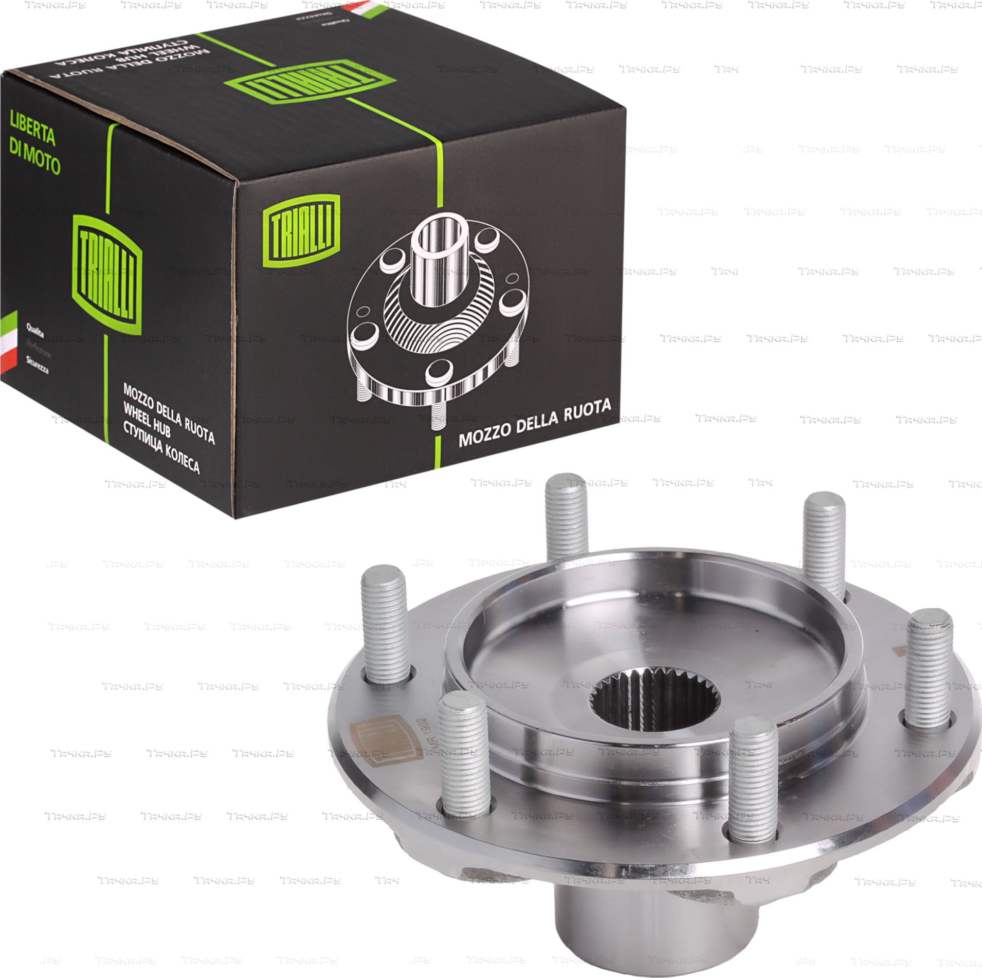 Ступица колеса Trialli передняя для Toyota FJ Cruiser 2005-2018. Артикул MR 1902