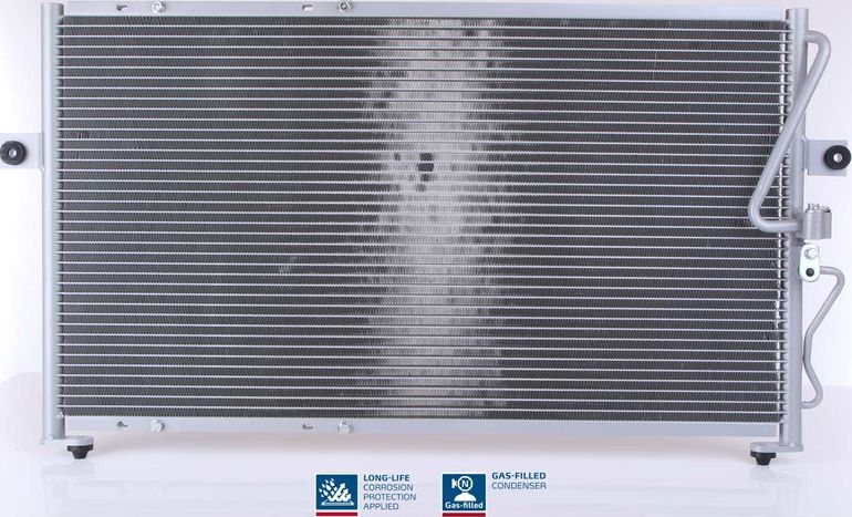 Радиатор кондиционера (конденсатор) Nissens (алюминий). Артикул 94418