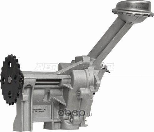 НАСОС МАСЛЯНЫЙ RENAULT LOGAN/SANDERO 05-  V1,4/1,6  K4M/K4J (SAT). Артикул ST1670007