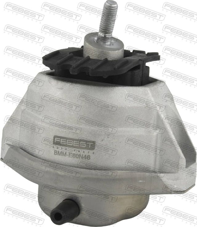 Подушка (опора) двигателя Febest правая/левая для BMW 5 V (E60/E61) 2007-2010. Артикул BMM-E60N46