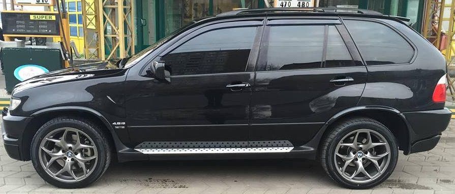 Дефлекторы SIM для окон BMW X5 E53 2000-2006. Артикул SBMWX50432