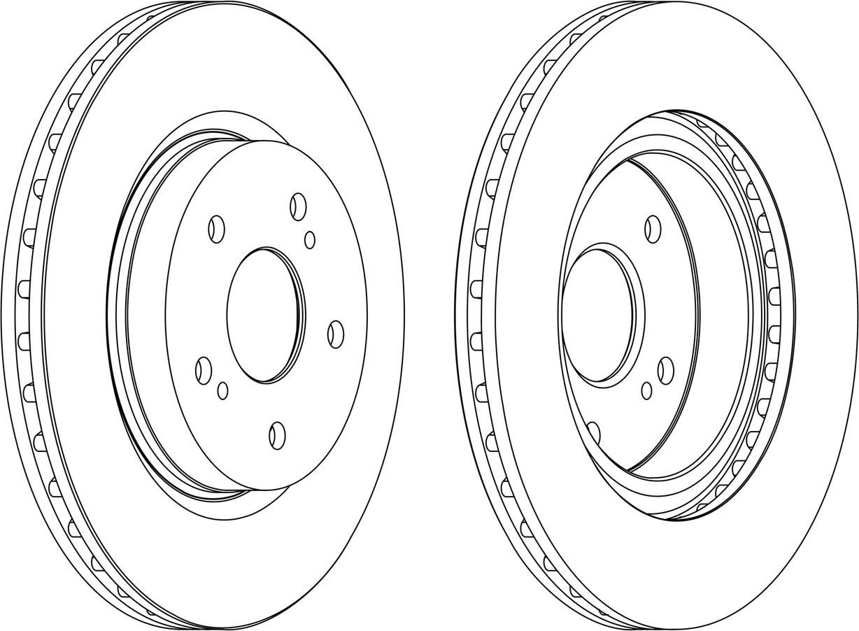 Тормозной диск Ferodo Premier. Артикул DDF1635C