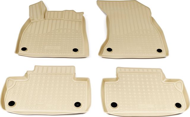 Коврики Норпласт для салона Audi Q5 II 2017-2026 Бежевые. Артикул NPA10-C05-650-B