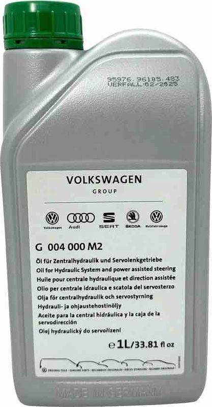Жидкость для ГУР (1 литр) VAG. Артикул G004000M2