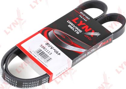 Приводной ремень поликлиновой LYNXauto. Артикул 5PK1113