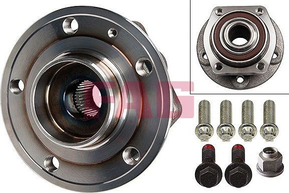 Ступица колеса с интегрированным подшипником Fag. Артикул 713 6604 20