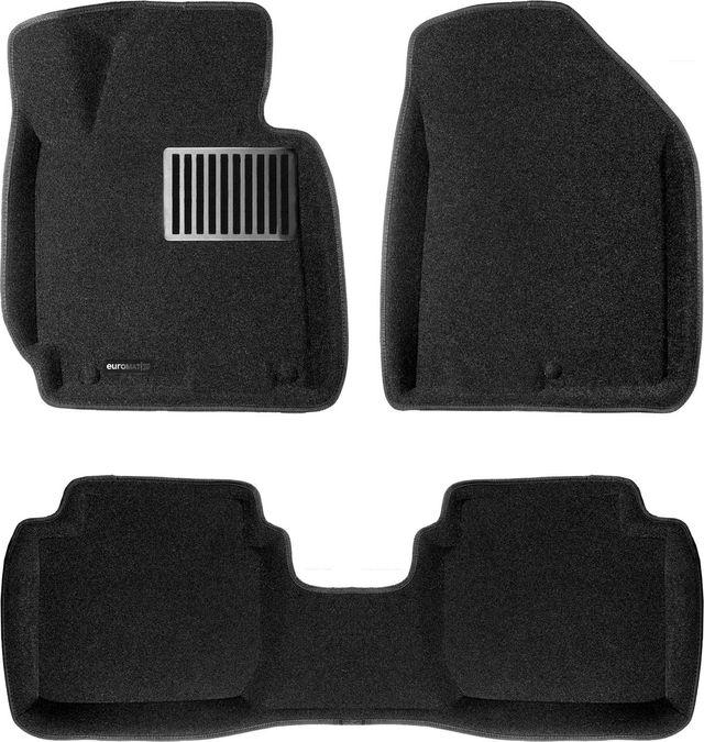 Коврики текстильные Euromat 3D Lux для салона Hyundai Elantra V 2014-2026. Артикул EM3D-002921