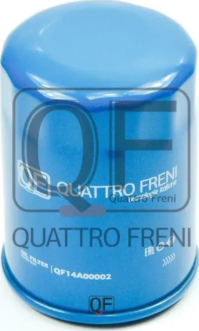 Фильтр масляный (Quattro Freni). Артикул qf14a00002