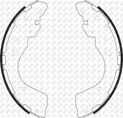 Тормозные колодки NiBK. Артикул FN0637
