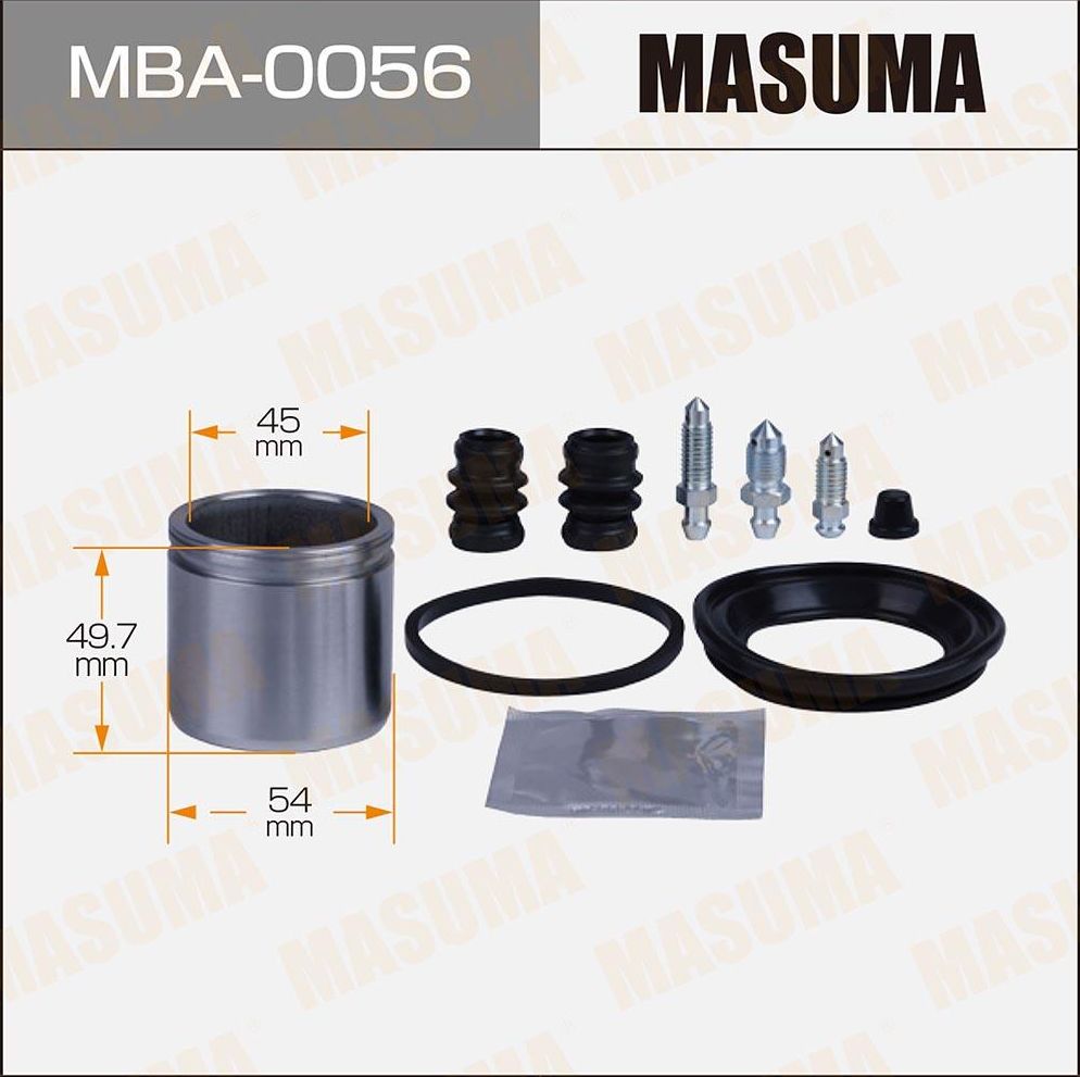 Ремкомплект тормозного суппорта Masuma. Артикул MBA-0056