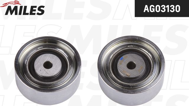 Направляющий (ведущий) ролик приводного поликлинового ремня Miles для Audi A4 III (B7) 2002-2006. Артикул AG03130