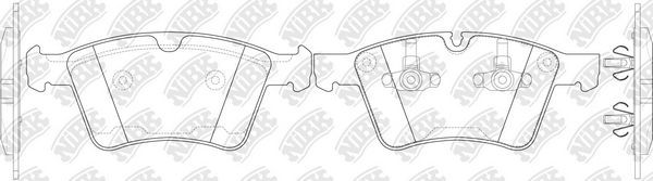 Тормозные колодки NiBK. Артикул PN0464