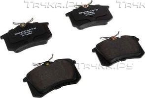 Тормозные колодки Zentparts. Артикул Z07234