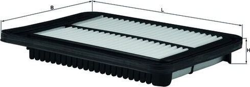 Воздушный фильтр Mahle. Артикул LX 2649