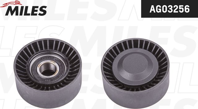 Натяжной ролик (натяжитель) приводного поликлинового ремня Miles. Артикул AG03256