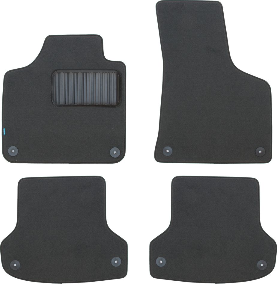Коврики Klever Premium для салона Audi A3 8P 5D хэтчбек АКПП 2007-2012. Артикул KLEVER03041022110kh