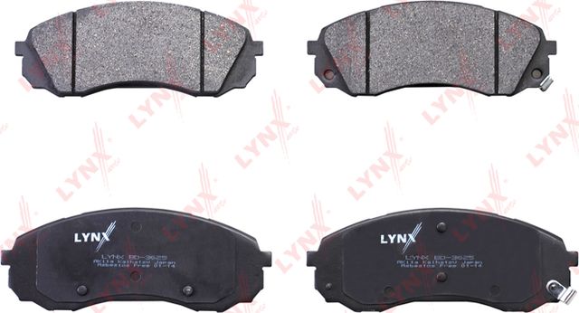 Тормозные колодки LYNXauto. Артикул BD-3625