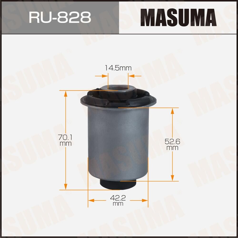 Сайлентблок MASUMA KIA SORENTO II 09-12 front. Артикул RU828