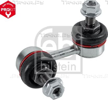 Стойка (тяга) стабилизатора Febi Bilstein (сталь) передняя правая для Nissan Primera P12 2006-2008. Артикул 48155