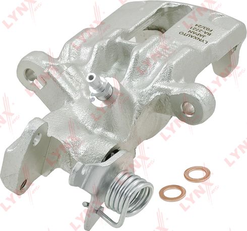 Тормозной суппорт LYNXauto задний левый для Nissan Almera N16 2000-2006. Артикул BA-2721