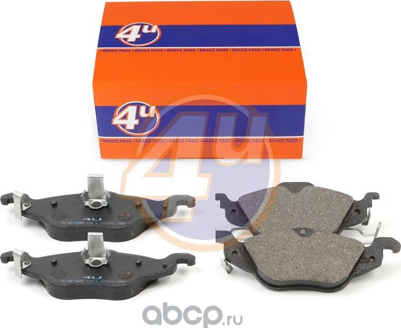 Колодки тормозные (4U). Артикул 4UBP0052