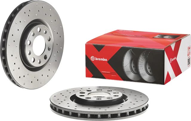 Тормозной диск Brembo XTRA LINE - Xtra передний для Alfa Romeo Spider III 2006-2011. Артикул 09.9363.2X