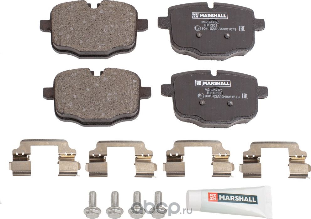 Торм. колодки дисковые задн. BMW X5 (G05) 18- (M2624703) (Marshall). Артикул M2624703