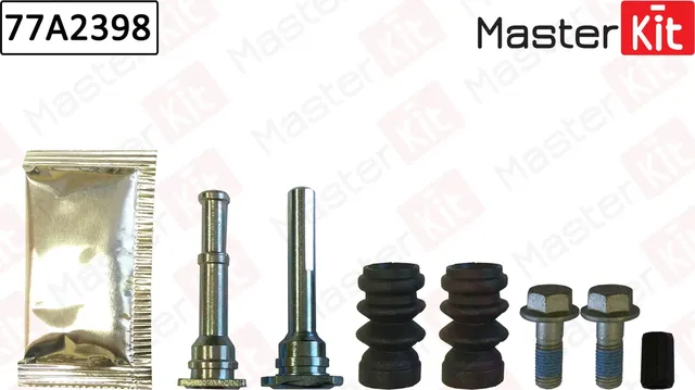 77A2398 Комплект направляющих тормозного суппорта Opel CORSA C (X01) 2000 - 2009  Toyota COROLLA  (_ (Master KIT). Артикул 77a2398