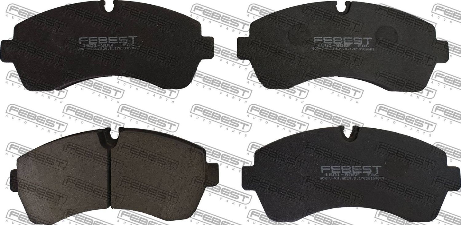 Тормозные колодки Febest. Артикул 1601-906F