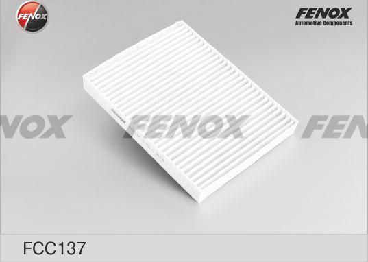 Салонный фильтр Fenox. Артикул FCC137
