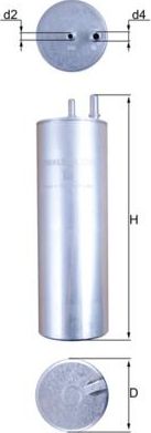 Топливный фильтр Mahle-Knecht. Артикул KL 229/5