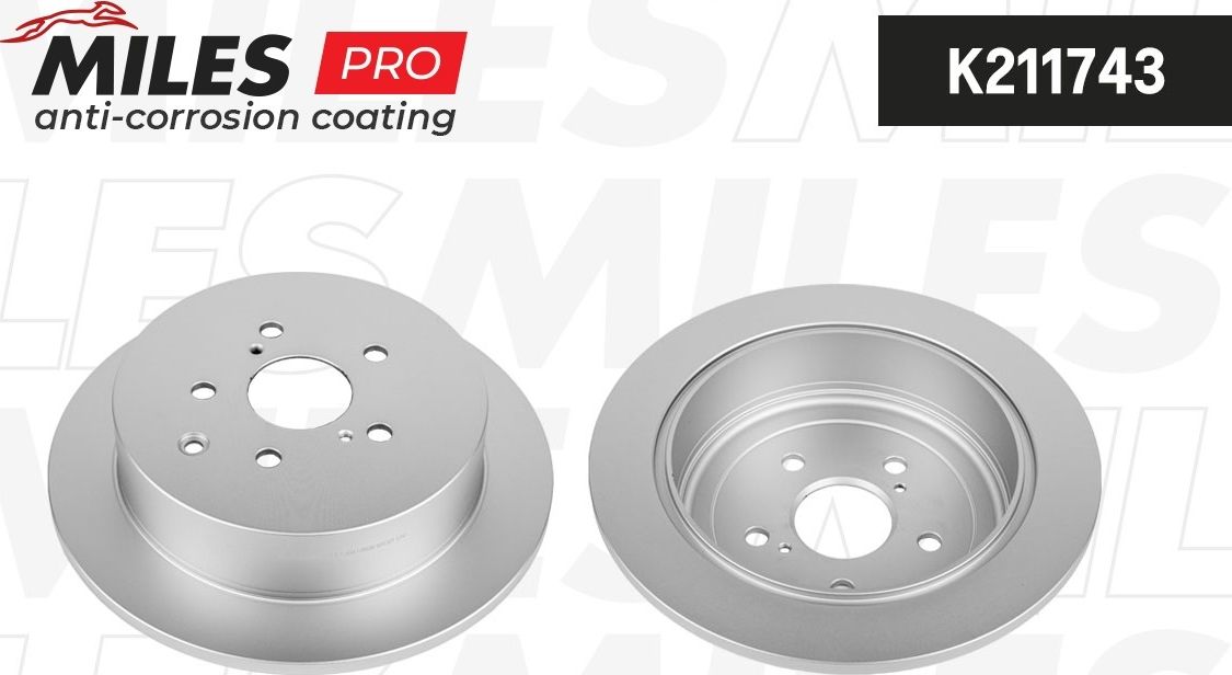 Тормозной диск Miles. Артикул K211743