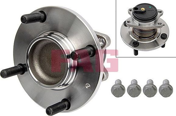 Ступица колеса с интегрированным подшипником Fag. Артикул 713 6610 20