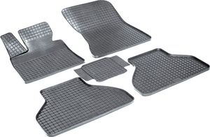 Коврики резиновые Seintex с узором сетка для салона BMW X5 E70 2007-2013. Артикул 00985