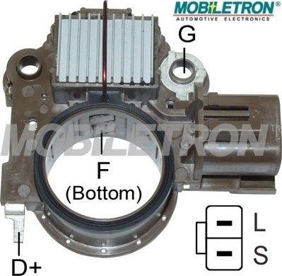 Реле-регулятор напряжения генератора Mobiletron. Артикул VR-H2009-128