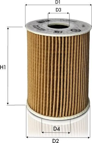 Масляный фильтр  Tecneco Filters для Skoda Fabia II 2010-2014. Артикул OL2069E