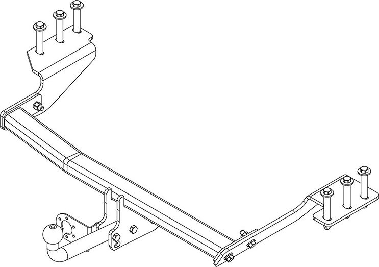 Фаркоп AvtoS для Haval M6 II 2023-2026. Артикул HV 01
