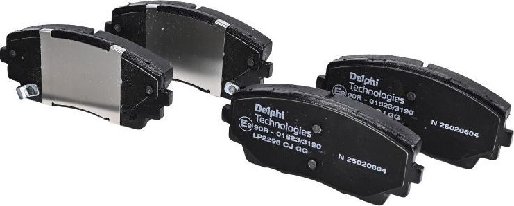Тормозные колодки Delphi (Low-Metallic). Артикул LP2296