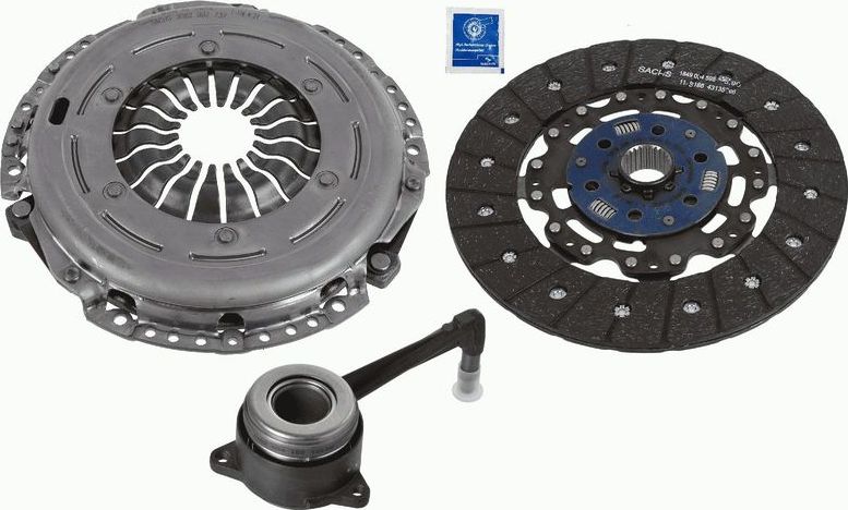 Сцепление (комплект) SACHS XTend Kit plus CSC. Артикул 3000 990 563